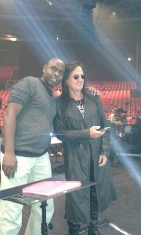 Joël Rhino avec Francis Lalanne