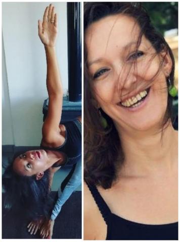 Laetitia et Catherine Enseignantes en yoga et shiatsu
