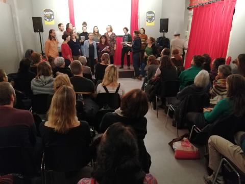 Festival Migrant'scène au Gazette café