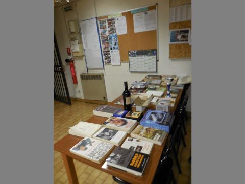 Les prix pour les joueurs du tournoi interne