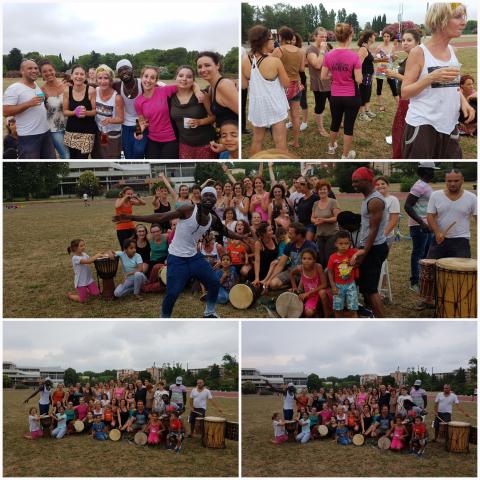 Cours de danse au parc Montcalm