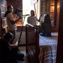 Tournage du court métrage "Les aimants"