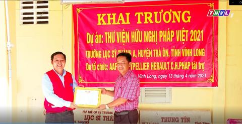 Réalisation 2021 : Bibliothèque à Vinh Long - l'inauguration