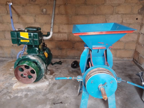 le moulin est en place 