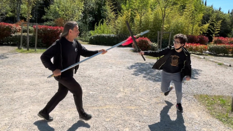 Escrime Chinoise - Entrainement