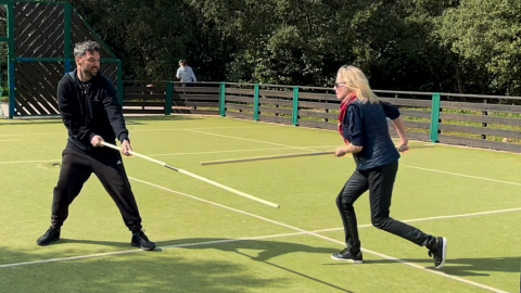 Escrime Chinoise - Entrainement Lance contre Lance