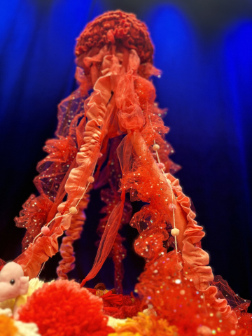 Elément de décors Sous l'océan avec Rusalka