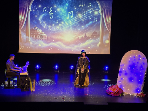 Songe d'une nuit d'opéra, scène du marchand de sable
