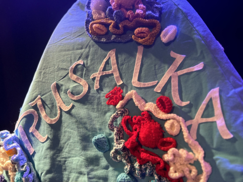 Elément de décors Sous l'océan avec Rusalka