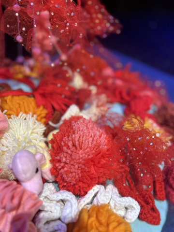 Elément de décors Sous l'océan avec Rusalka