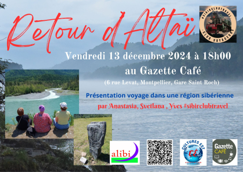 Conférence retour d'Altaï