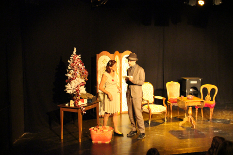 Scène : Une maison de poupée