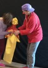  Stage clown et matières marionnettes