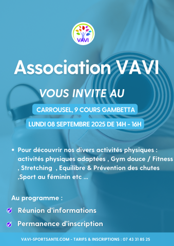 Réunion d'inscription