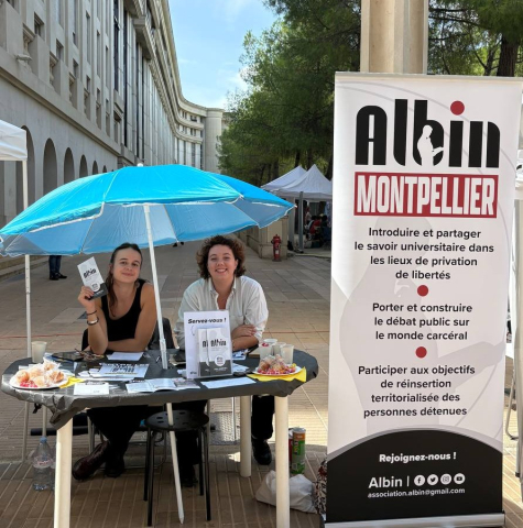 Les bénévoles d'Albin Montpellier étaient présentes au forum des associations 2025 ! 
