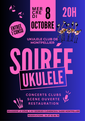 Soirée ukulélé - 08-10-25