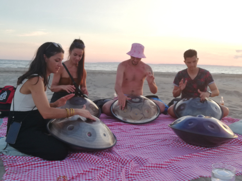Atelier handpan à l'Espiguettes