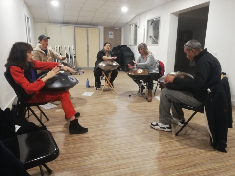 Atelier handpan bimensuel à la MPT Léo Lagrange