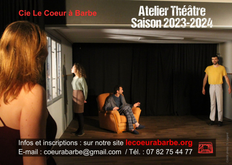 Photo spectacle atelier "Le temps et la chambre"