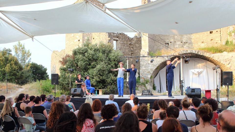 Spectacle d'impro au Festizart