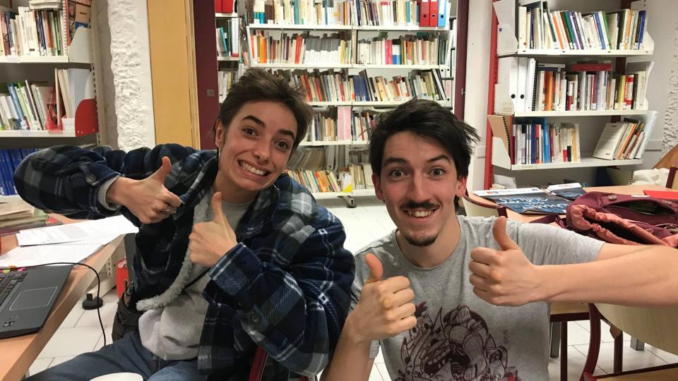 Des militants enthousiastes