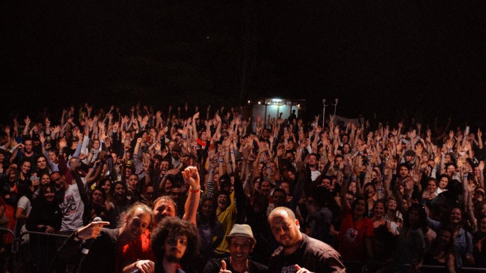 Kacem Wapalek fait son selfie au Festival Du Bruit Dans l'Arène