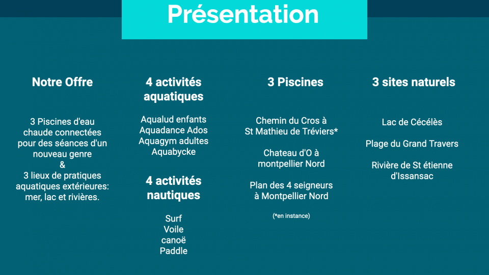 TOUTES NOS ACTIVITES