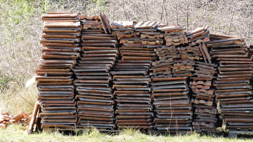 le stock de tuiles