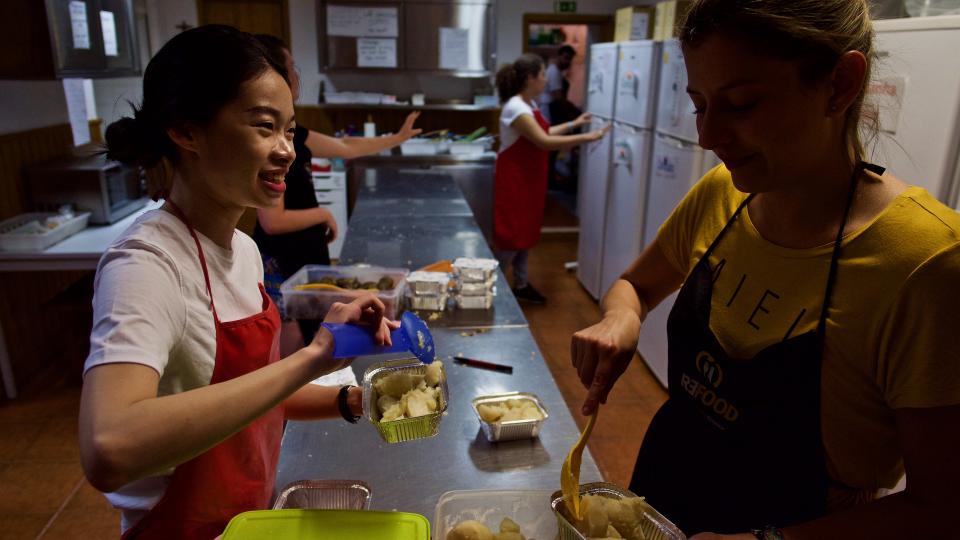 Ecovolontariat à Lisbonne, lutte contre le gaspillage alimentaire