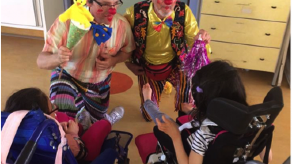 Popol et Clafoutis à l'IME 