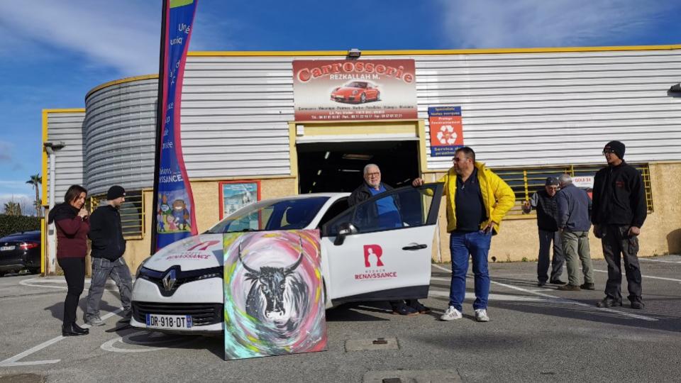 Tableau de Farouk. photo prise à Baillargues Garage REZKALLAH, un de nos partenaires