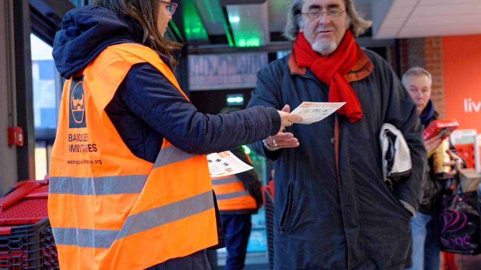 collecte annuelle dernier week end de Novembre