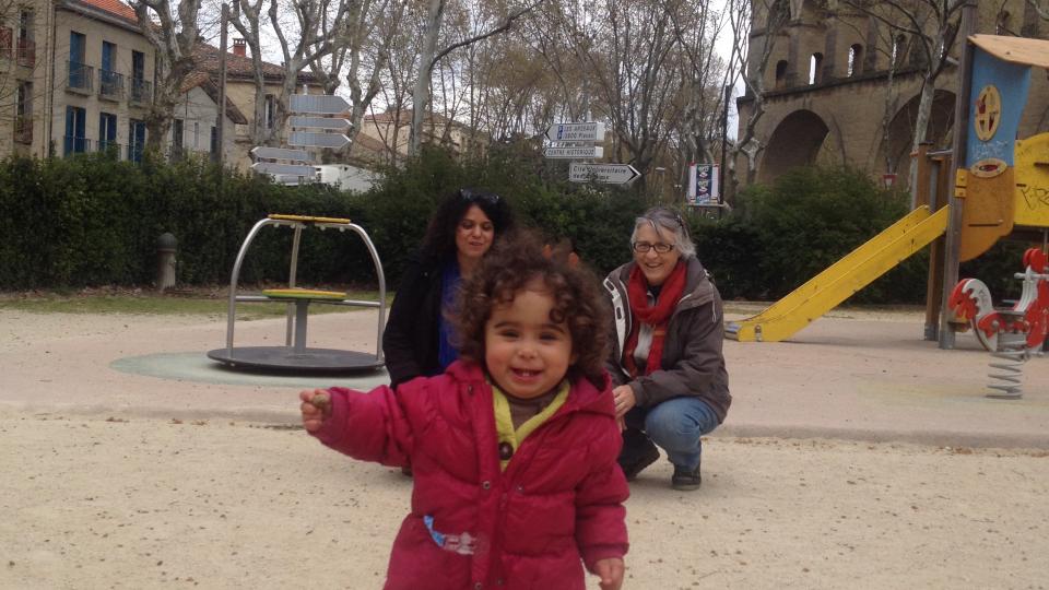 Mes premiers envolées au parc trop génial 