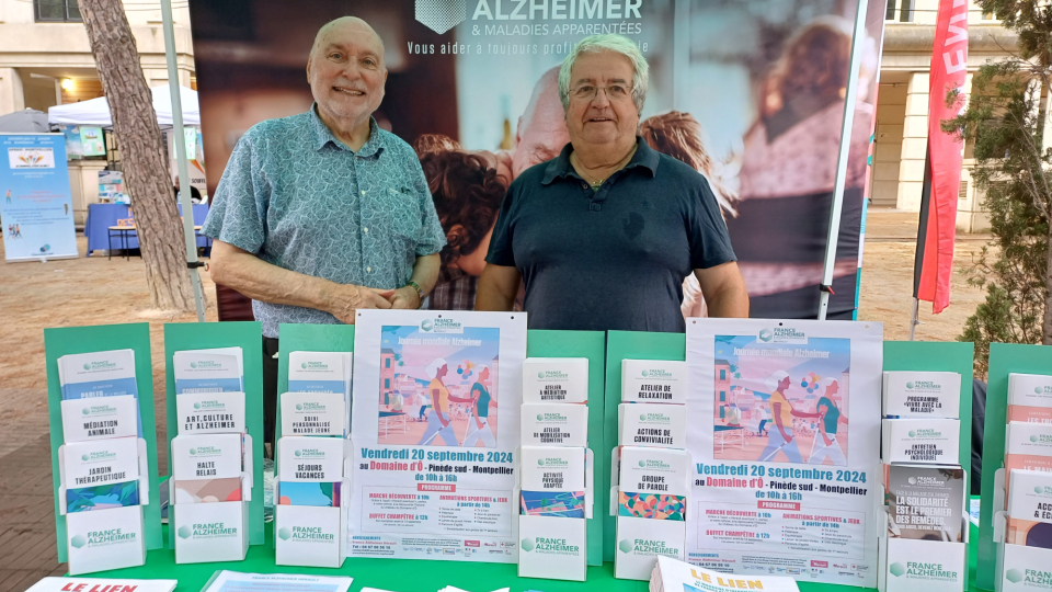 Forum des associations notre stand