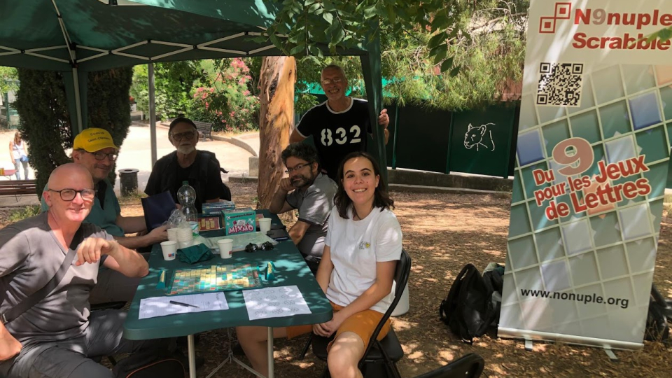 Animation lors de la fête de quartier Saint-Clément.