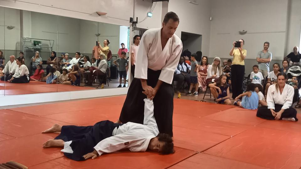 Inner Peace Dojo Aïkido Montpellier : démonstration à la maison pour tous Paul-Emile Victor