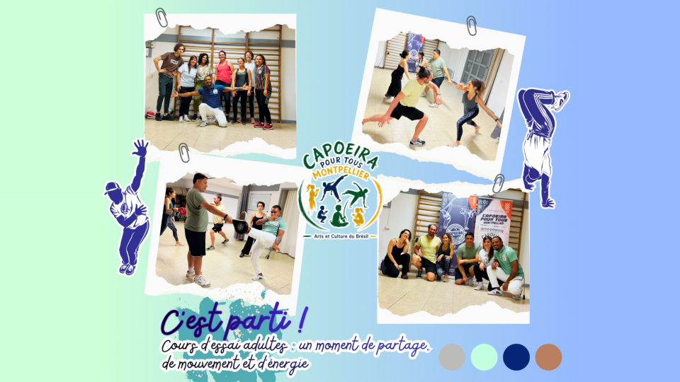 Cours de capoeira pour adolescents et adultes à Montpellier - Capoeira pour Tous Montpellier