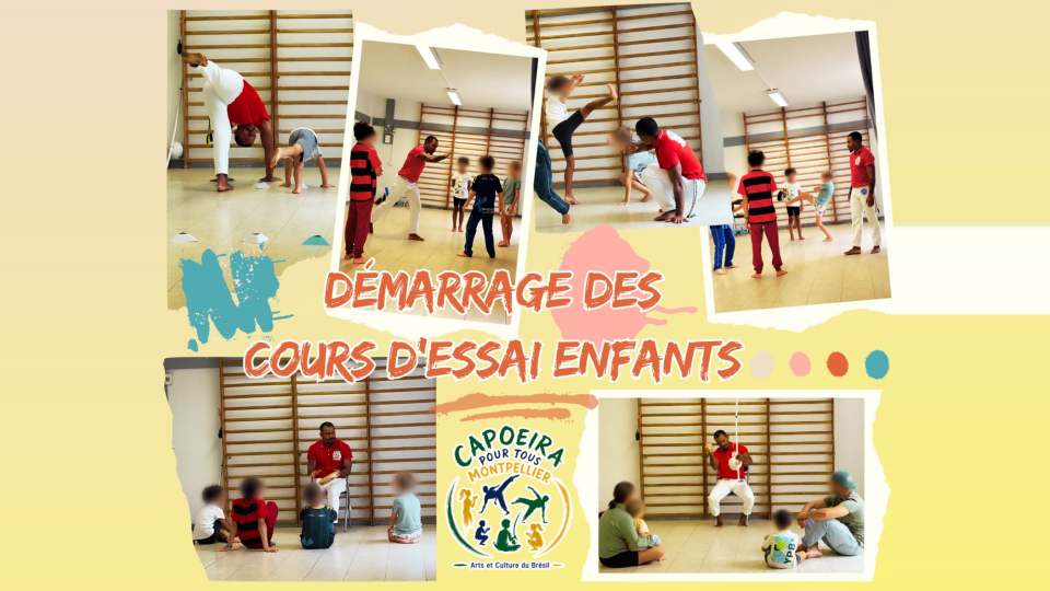 Cours de capoeira pour enfants à Montpellier - Capoeira pour Tous Montpellier
